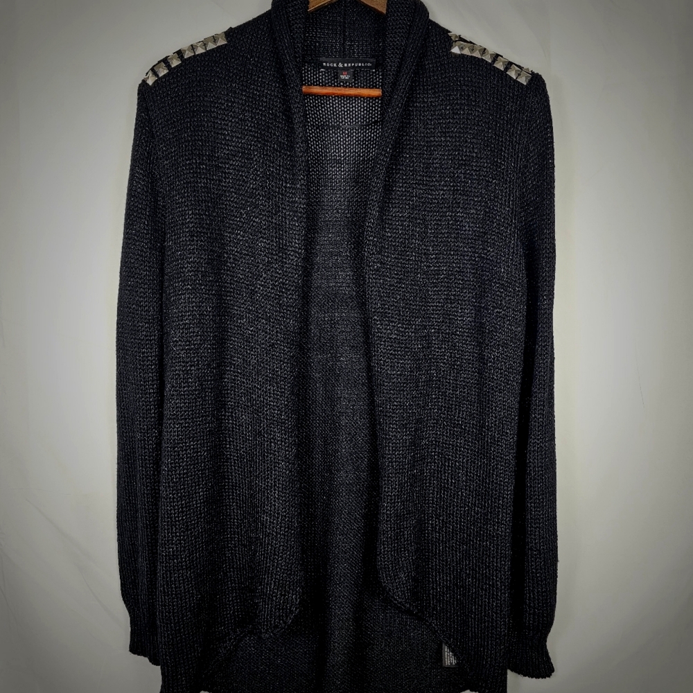 ROCK & REPUBLIC black Cardigan